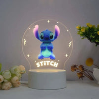 Lilo & Stitch Night Light for Children's Bedroom Decor and Christmas Gift