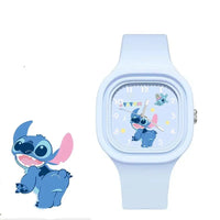 Lilo & Stitch Silicone Sports Watch for Kids - Kawaii Anime Style Design with Cartoon Perfect Gift 4 Small