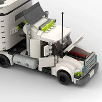 Lusy Store LLC Big Rig Truck Building Blocks Toys