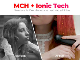 Portable Hair Straightener Brush