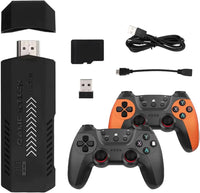 Lusy Store LLC X2 Ultra Retro Game Stick 4K, Plug and Play Video Gaming Console with 128G memory card Console