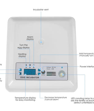 Efficient Incubation For Healthy Hatchlings Assured - Lusy Store LLC 