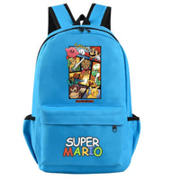 Mario Backpack Boys Girls Hildren Back To School Kawaii Schoolbag Luigi Yoshi Toad - Lusy Store LLC