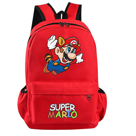 Mario Backpack Boys Girls Hildren Back To School Kawaii Schoolbag Luigi Yoshi Toad - Lusy Store LLC