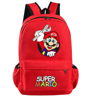 Mario Backpack Boys Girls Hildren Back To School Kawaii Schoolbag Luigi Yoshi Toad - Lusy Store LLC