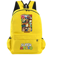 Mario Backpack Boys Girls Hildren Back To School Kawaii Schoolbag Luigi Yoshi Toad - Lusy Store LLC