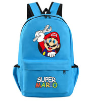 Mario Backpack Boys Girls Hildren Back To School Kawaii Schoolbag Luigi Yoshi Toad - Lusy Store LLC
