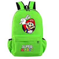 Mario Backpack Boys Girls Hildren Back To School Kawaii Schoolbag Luigi Yoshi Toad - Lusy Store LLC