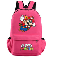 Mario Backpack Boys Girls Hildren Back To School Kawaii Schoolbag Luigi Yoshi Toad - Lusy Store LLC