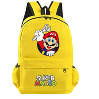 Mario Backpack Boys Girls Hildren Back To School Kawaii Schoolbag Luigi Yoshi Toad - Lusy Store LLC