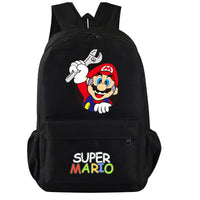 Mario Backpack Boys Girls Hildren Back To School Kawaii Schoolbag Luigi Yoshi Toad - Lusy Store LLC
