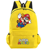 Mario Backpack Boys Girls Hildren Back To School Kawaii Schoolbag Luigi Yoshi Toad - Lusy Store LLC