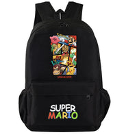 Mario Backpack Boys Girls Hildren Back To School Kawaii Schoolbag Luigi Yoshi Toad - Lusy Store LLC