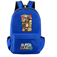 Mario Backpack Boys Girls Hildren Back To School Kawaii Schoolbag Luigi Yoshi Toad - Lusy Store LLC