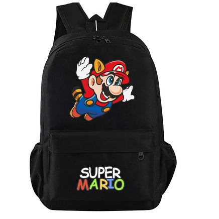 Mario Backpack Boys Girls Hildren Back To School Kawaii Schoolbag Luigi Yoshi Toad - Lusy Store LLC