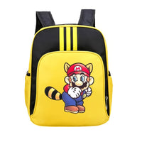 Mario Backpack Childrens Schoolbag Simple Backpack Primary and Middle School - Lusy Store LLC