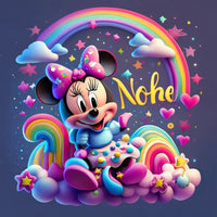 Mickey Mouse 5D Diamond Painting Kit with Lilo and Stitch Characters Cute Gift 5