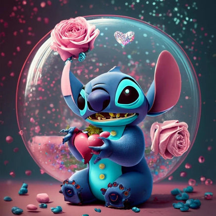 Mickey Mouse 5D Diamond Painting Kit with Lilo and Stitch Characters Cute Gift 8