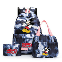 Minnie Backpack - 3pcs/set Colorful Backpack with Lunch Bag Casual School Bags - Lusy Store LLC
