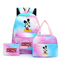 Minnie Backpack - 3pcs/set Colorful Backpack with Lunch Bag Casual School Bags - Lusy Store LLC