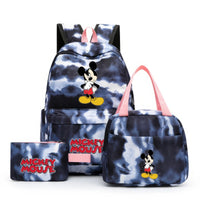 Minnie Backpack - 3pcs/set Colorful Backpack with Lunch Bag Casual School Bags - Lusy Store LLC