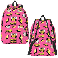 Minnie Backpack - Cartoon Goofy Donald Duck Backpack for Boy Girl School Bookbag Style 24