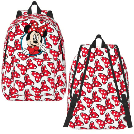 Minnie Backpack - Cartoon Goofy Donald Duck Backpack for Boy Girl School Bookbag Style 23