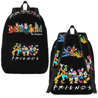 Minnie Backpack - Cartoon Goofy Donald Duck Backpack for Boy Girl School Bookbag Style 7