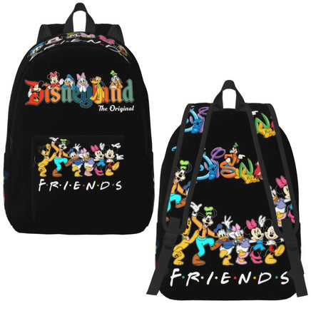 Minnie Backpack - Cartoon Goofy Donald Duck Backpack for Boy Girl School Bookbag Style 7