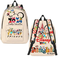 Minnie Backpack - Cartoon Goofy Donald Duck Backpack for Boy Girl School Bookbag Style 4