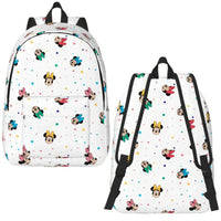 Minnie Backpack - Cartoon Goofy Donald Duck Backpack for Boy Girl School Bookbag Style 15