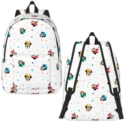 Minnie Backpack - Cartoon Goofy Donald Duck Backpack for Boy Girl School Bookbag Style 15