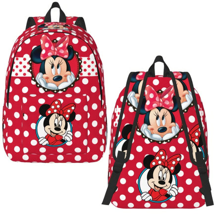 Minnie Backpack - Cartoon Goofy Donald Duck Backpack for Boy Girl School Bookbag Style 10