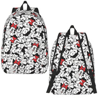 Minnie Backpack - Cartoon Goofy Donald Duck Backpack for Boy Girl School Bookbag Style 18