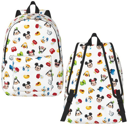 Minnie Backpack - Cartoon Goofy Donald Duck Backpack for Boy Girl School Bookbag Style 16