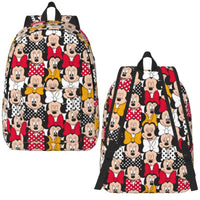 Minnie Backpack - Cartoon Goofy Donald Duck Backpack for Boy Girl School Bookbag Style 22