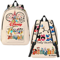 Minnie Backpack - Cartoon Goofy Donald Duck Backpack for Boy Girl School Bookbag Style 2