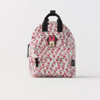Minnie Backpack - Cartoon Shoulder Bag Backpack Minnie Lovely Schoolbag colorful 11x9.5 inches