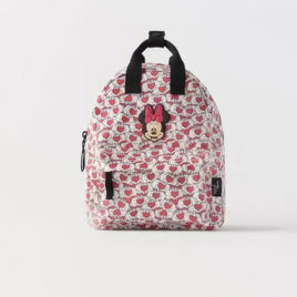 Minnie Backpack - Cartoon Shoulder Bag Backpack Minnie Lovely Schoolbag colorful 11x9.5 inches