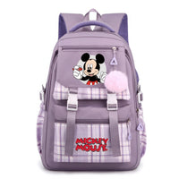 Minnie Backpack - Cartoon Student Teenager Bookbag Sport Rucksack for Boy Girl Style 34 16.5x11.8x9 inches
