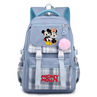 Minnie Backpack - Cartoon Student Teenager Bookbag Sport Rucksack for Boy Girl Style 1 16.5x11.8x9 inches