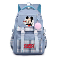 Minnie Backpack - Cartoon Student Teenager Bookbag Sport Rucksack for Boy Girl Style 4 16.5x11.8x9 inches