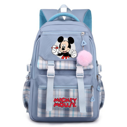 Minnie Backpack - Cartoon Student Teenager Bookbag Sport Rucksack for Boy Girl Style 4 16.5x11.8x9 inches