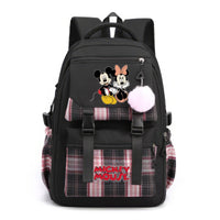 Minnie Backpack - Cartoon Student Teenager Bookbag Sport Rucksack for Boy Girl Style 21 16.5x11.8x9 inches