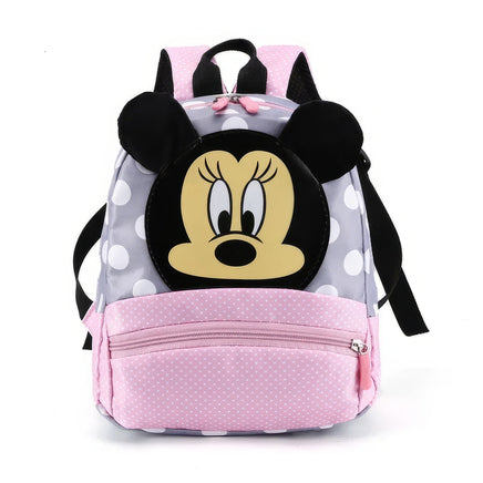 Minnie Backpack - Children Lovely Schoolbag Kindergarten Backpack For Baby Boys Girls Pink-A 11x8.6x3.5 inches