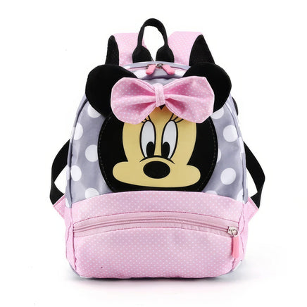 Minnie Backpack - Children Lovely Schoolbag Kindergarten Backpack For Baby Boys Girls Pink-B 11x8.6x3.5 inches