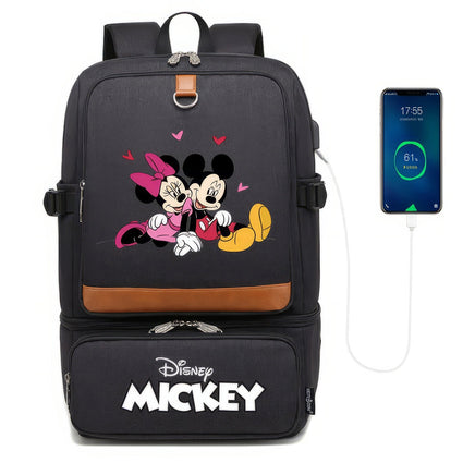 Minnie Backpack - Laptop Insulated Compartment USB Waterproof Cooler Bag Style 22 18.9x13.4x8.7 inches