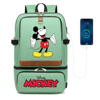 Minnie Backpack - Laptop Insulated Compartment USB Waterproof Cooler Bag Style 7 18.9x13.4x8.7 inches