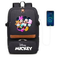Minnie Backpack - Laptop Insulated Compartment USB Waterproof Cooler Bag Style 19 18.9x13.4x8.7 inches