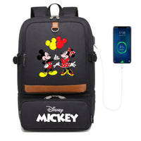 Minnie Backpack - Laptop Insulated Compartment USB Waterproof Cooler Bag Style 17 18.9x13.4x8.7 inches